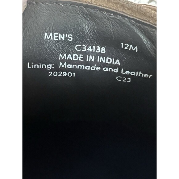 Cole Haan Men’s 12M Leather Modern Essentials Cap Toe Oxford Shoe Tan READ - Picture 12 of 12